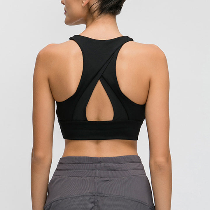 Halter Keyhole Sports Bra