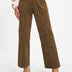 Pocketed Elastic Waist Straight Pants